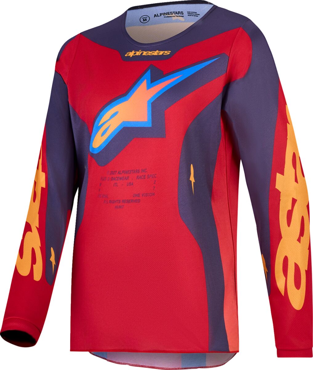 ALPINESTARS(MX) JERSEY YTH FLUID HUNT RED/CORA 3770727-3204-XL