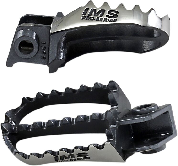IMS PRODUCTS INC. μαρσπιέ Fixed από ατσάλι εμπρός Pro Series δεξιό/αριστερό 293301-4 ανοδιωμένο-μαύρο-ασημί 2τεμ