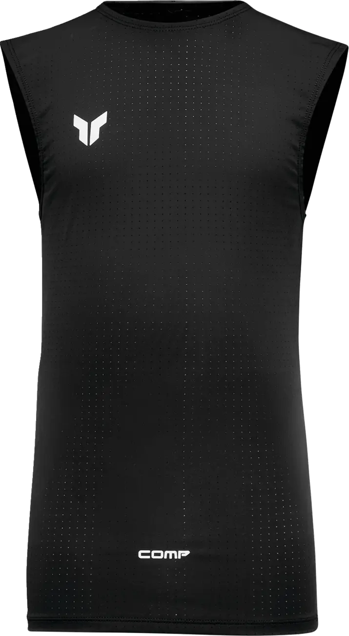thor αμάνικο μπλουζάκι Thor casual Comp μαύρο