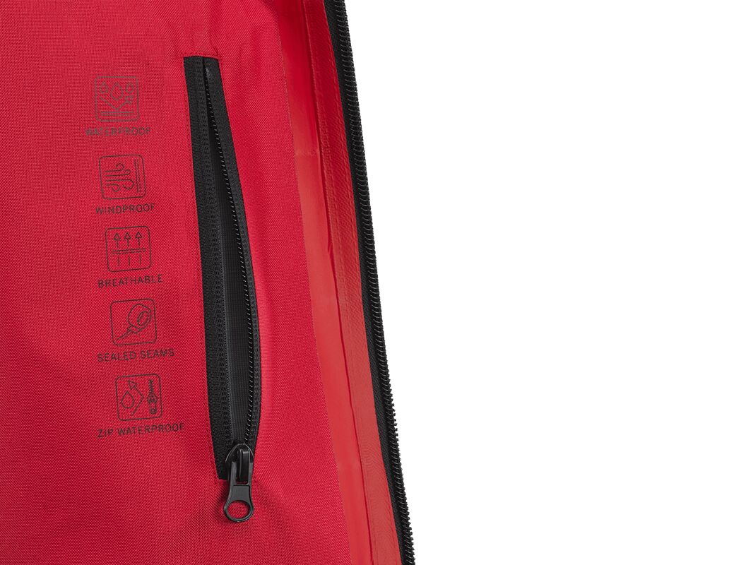 AKRAPOVIC RAIN JACKET BLACK WMN S 802075