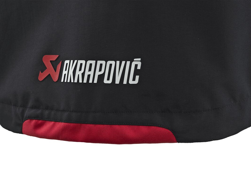 AKRAPOVIC RAIN JACKET BLACK WMN S 802075
