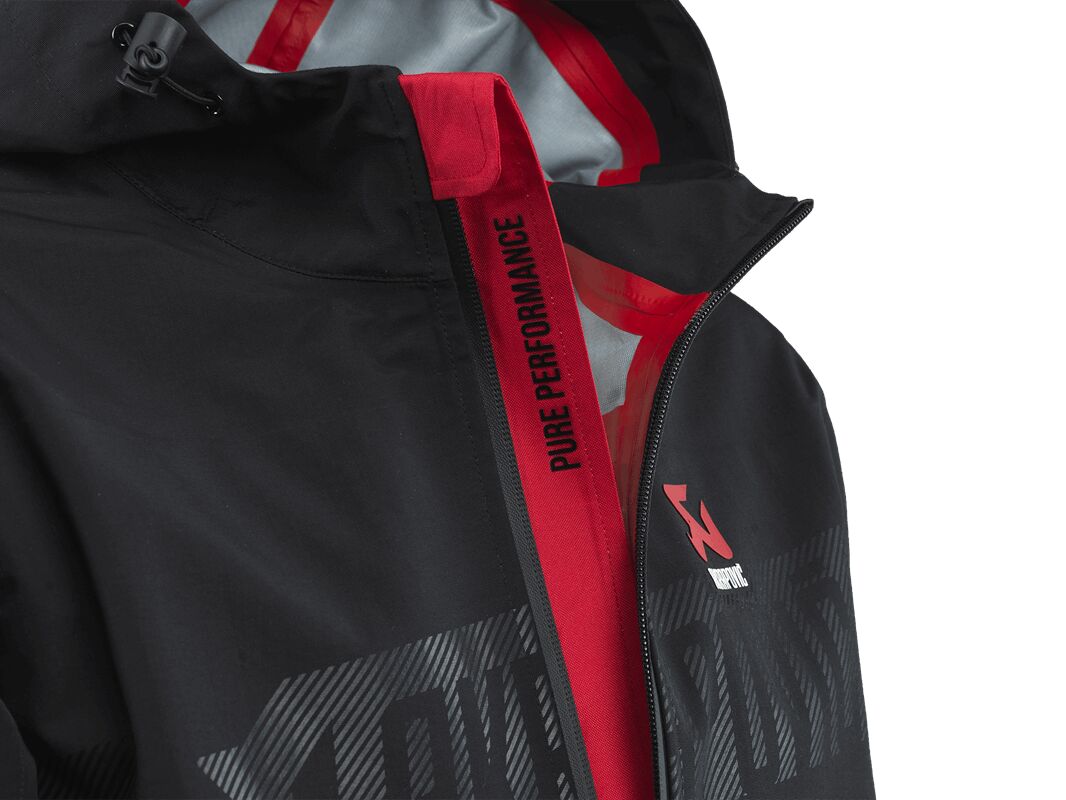 AKRAPOVIC RAIN JACKET BLACK WMN S 802075