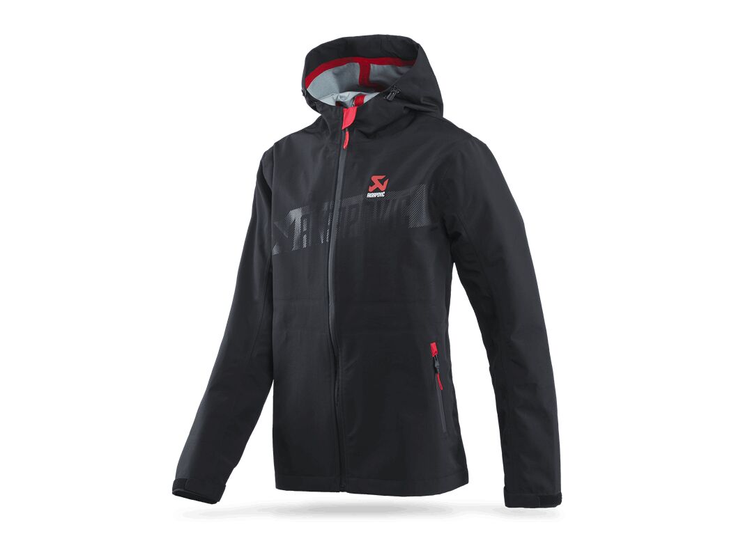 AKRAPOVIC RAIN JACKET BLACK WMN L 802077