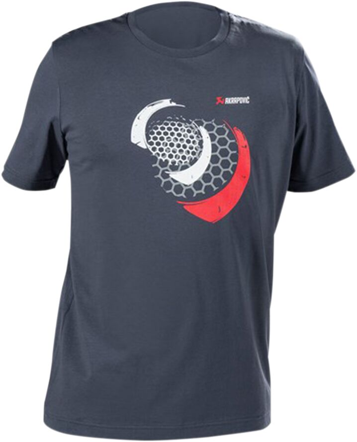 AKRAPOVIC TEE MEN MESH BL/GR 3XL 801763