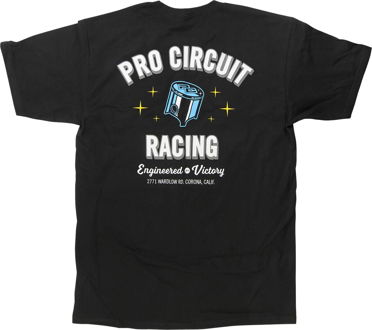 PRO CIRCUIT TEE PISTON BK LG 6431740-030