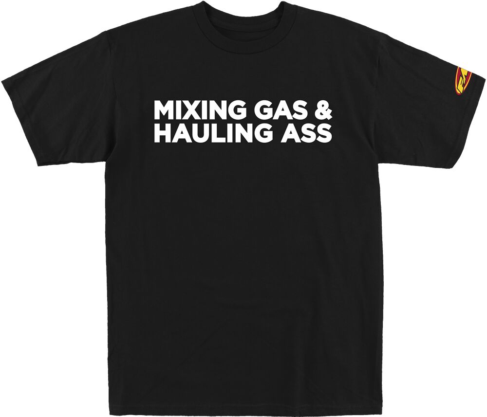 FMF TEE GASS BLACK M FA21118915BLKM