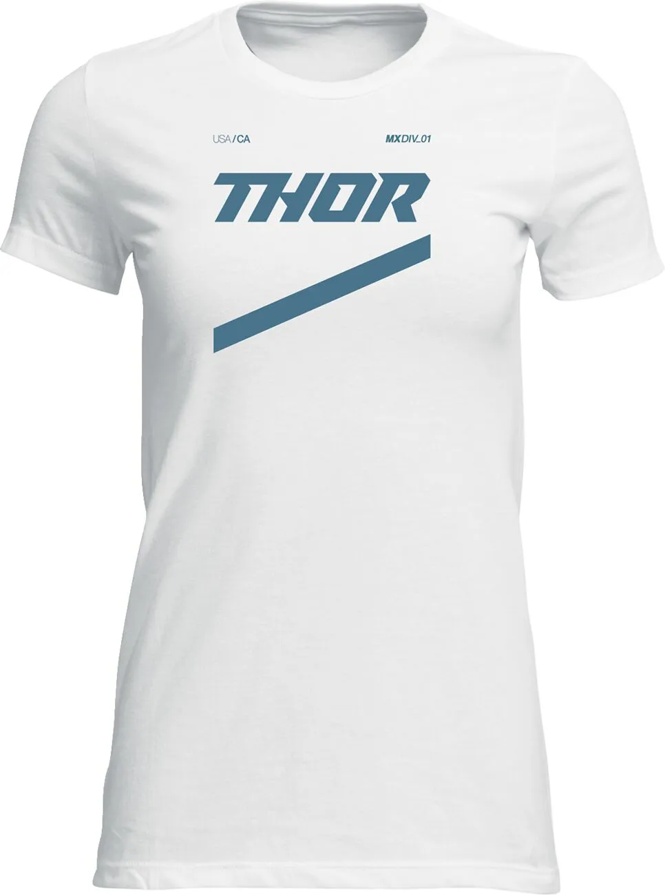 THOR TEE WOMENS BRAVE WHITE MD 3031-4293