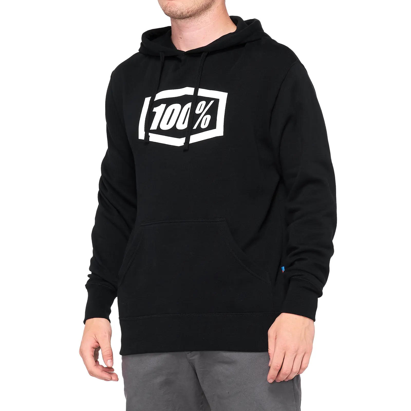 100% HOODY ICON BK MD 20029-00001