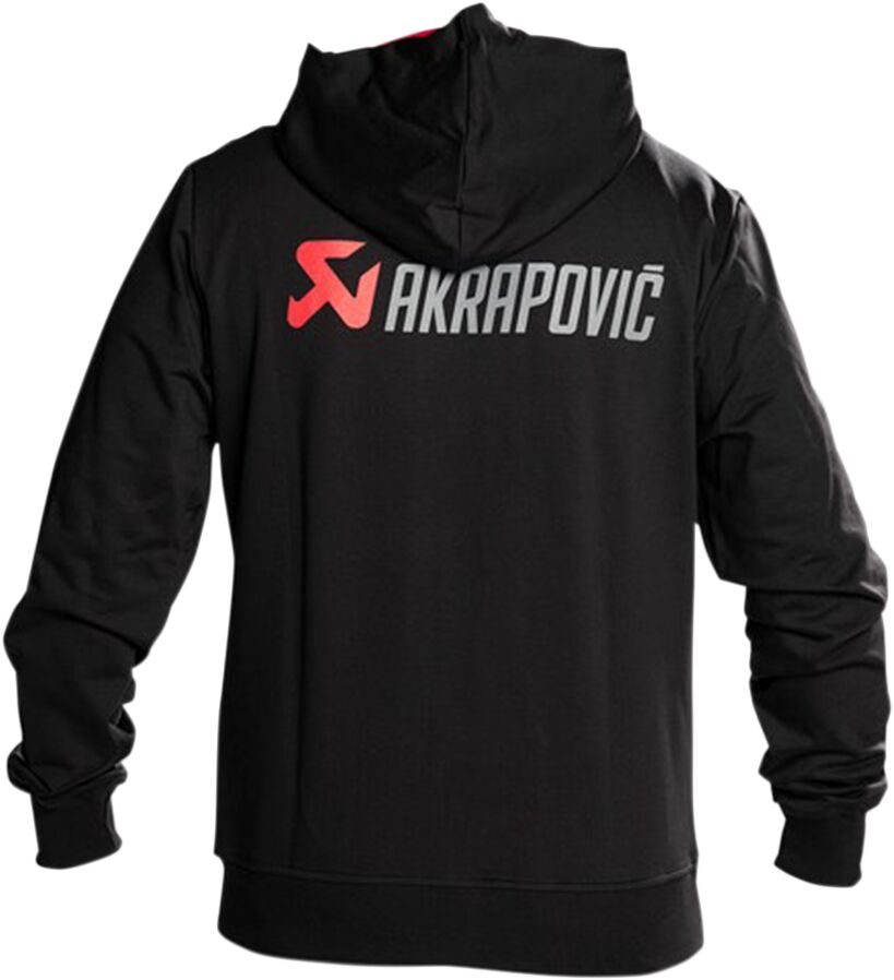 AKRAPOVIC HOODY MEN BK/RD XL 801749