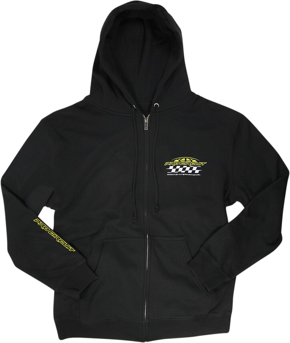 PRO CIRCUIT ZIP HOODY RACER BLK MD 6511920-020