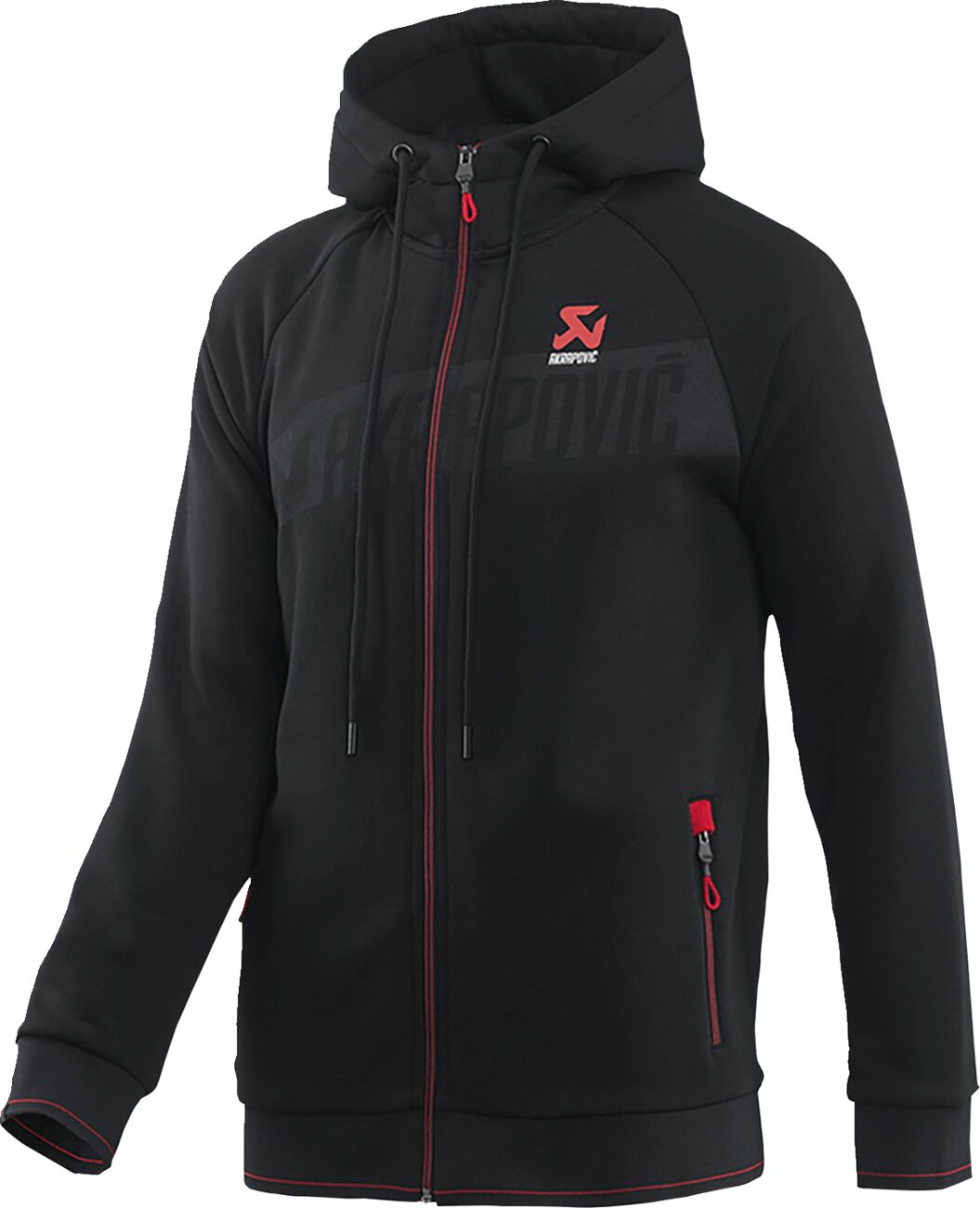 AKRAPOVIC ZIP HOODIE BLACK MEN S 802055