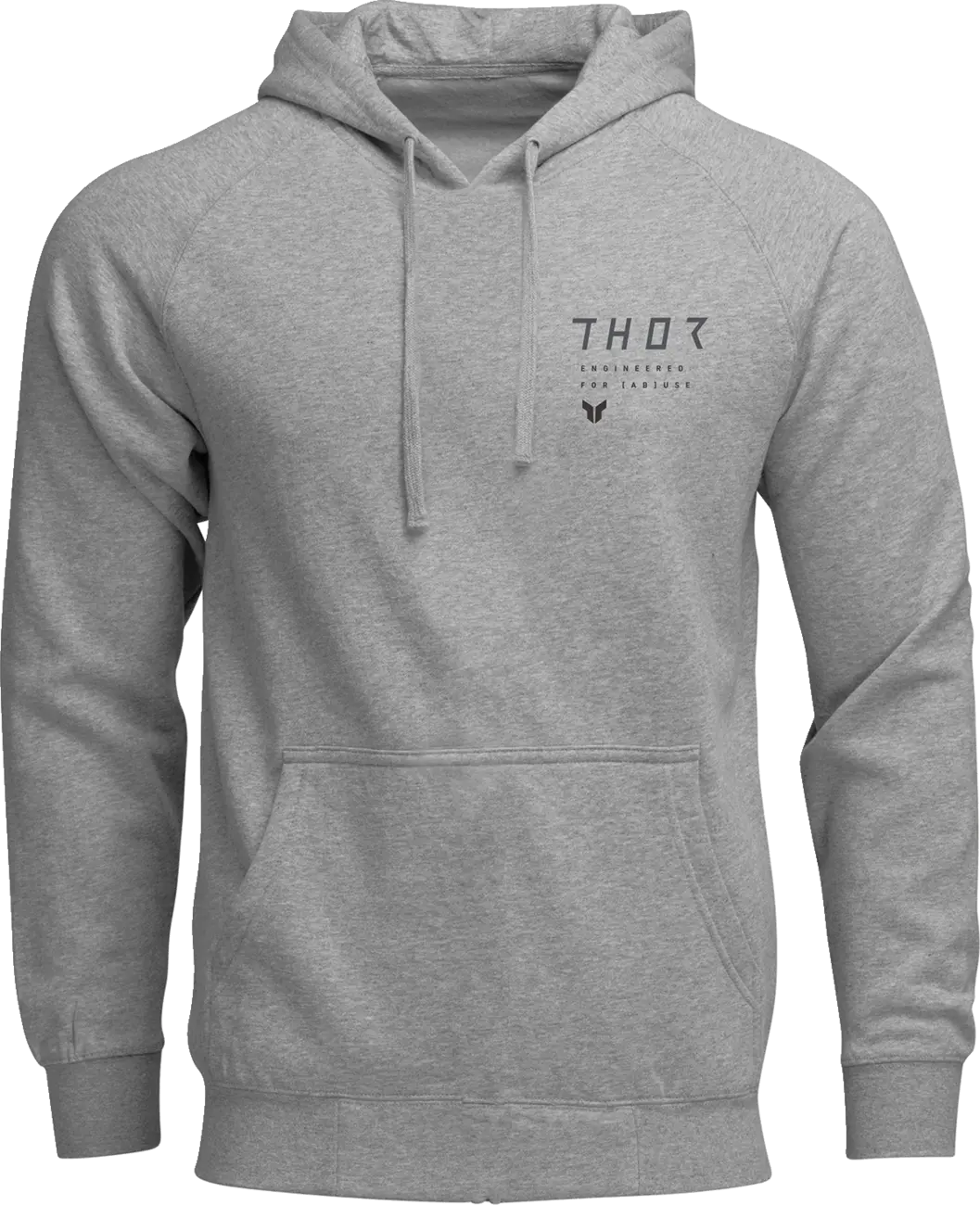 THOR PULLOVER STAMP HTR GY LG 3050-7224