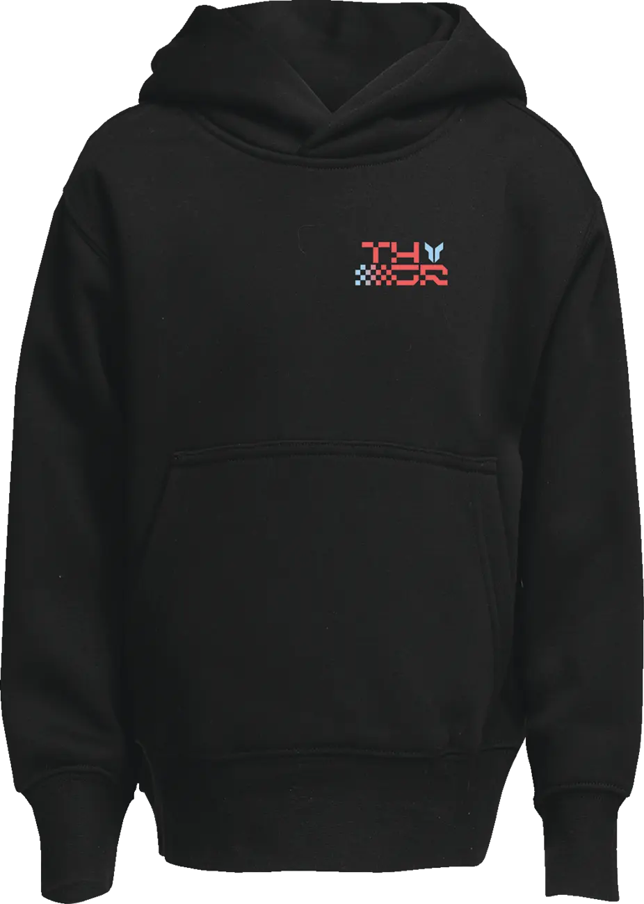 THOR PULLOVER YTH VANTAGE BK XL 3052-0721