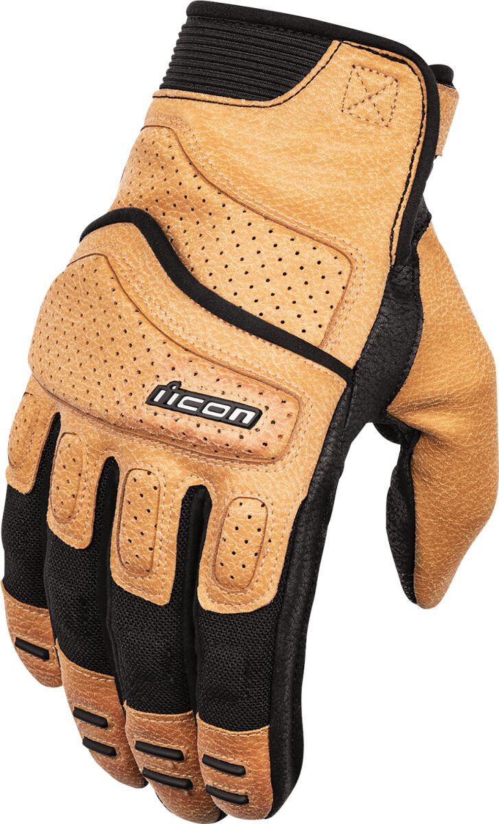 ICON GLOVE WM SUPERDUTY3 CE TAN XS 3302-0924