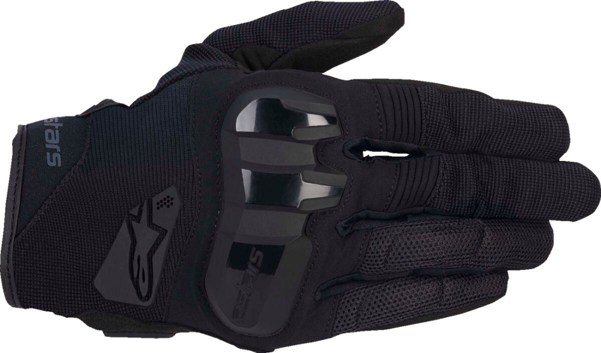 ALPINESTARS (ROAD) GLOVE STELLA CHROME BLK ASPHLT 3580425-1120-L