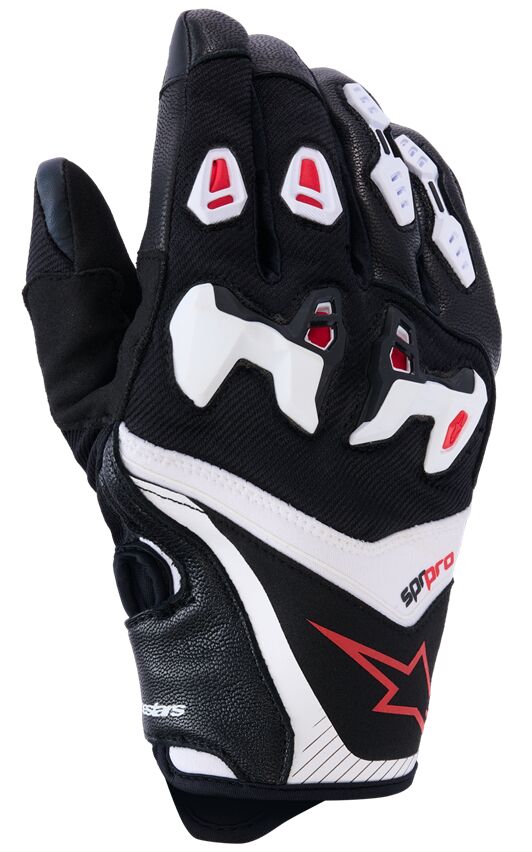 ALPINESTARS (ROAD) GLOVE SP-R PRO BLACK/WHITE/RED 3500226-1304-L