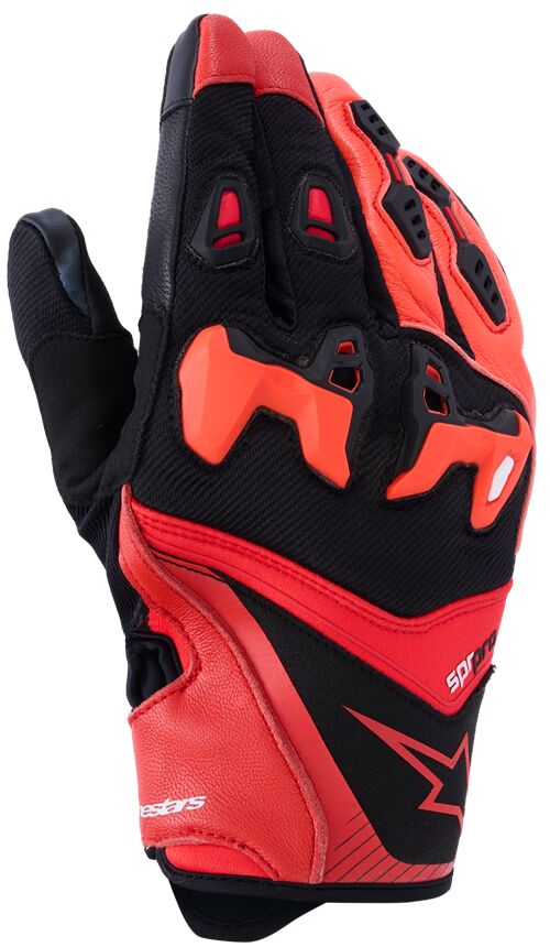 ALPINESTARS (ROAD) GLOVE SP-R PRO RED/RED FLUO/BL 3500226-3097-M