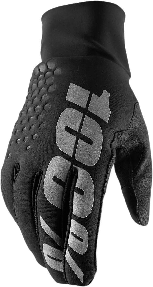 100% GLOVE HYD WP BRISKR BK LG 10018-00002