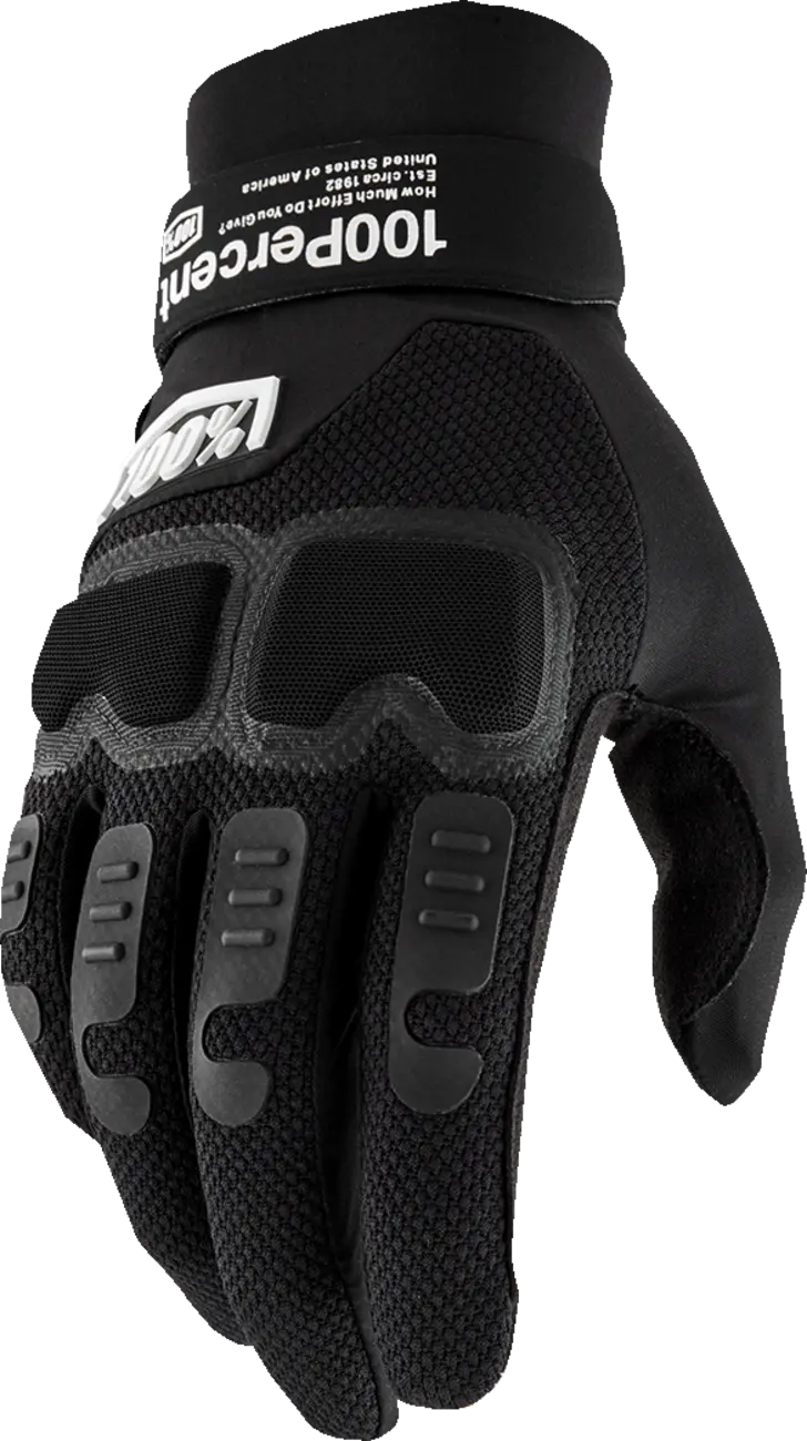 100% GLOVE LANGDALE BLACK 2X 10029-00005