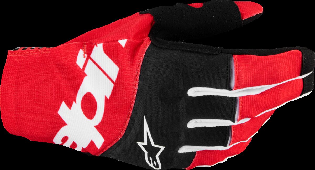 Γάντια Alpinestars Techstar Ανδρικά μαύρο-κόκκινο