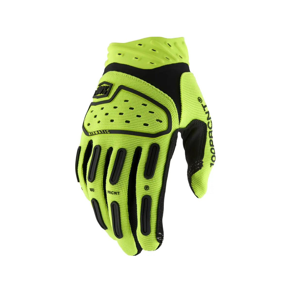100% GLOVES AIRMATIC FLO YELLOW - L 10041-00008
