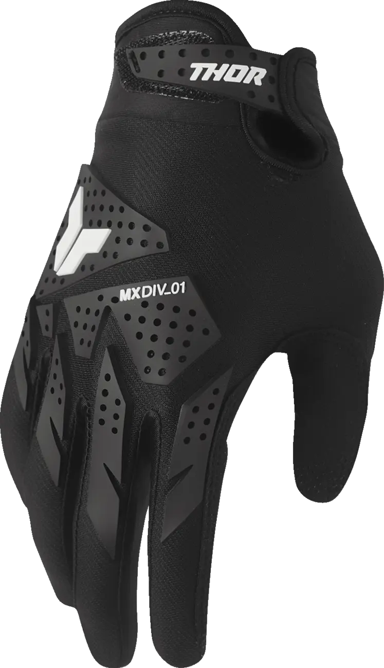 THOR GLOVES WMN LAUNCHMODE-XP BLACK 3331-0290
