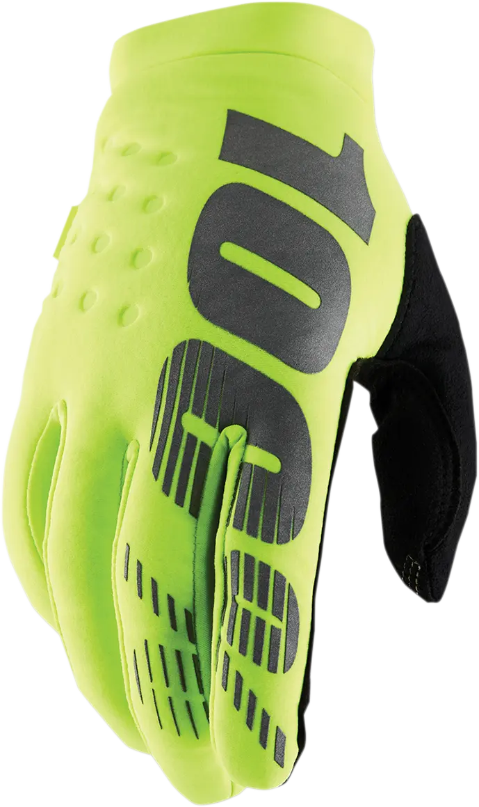 100% GLOVE YTH BRISK FL YL MD 10004-00009