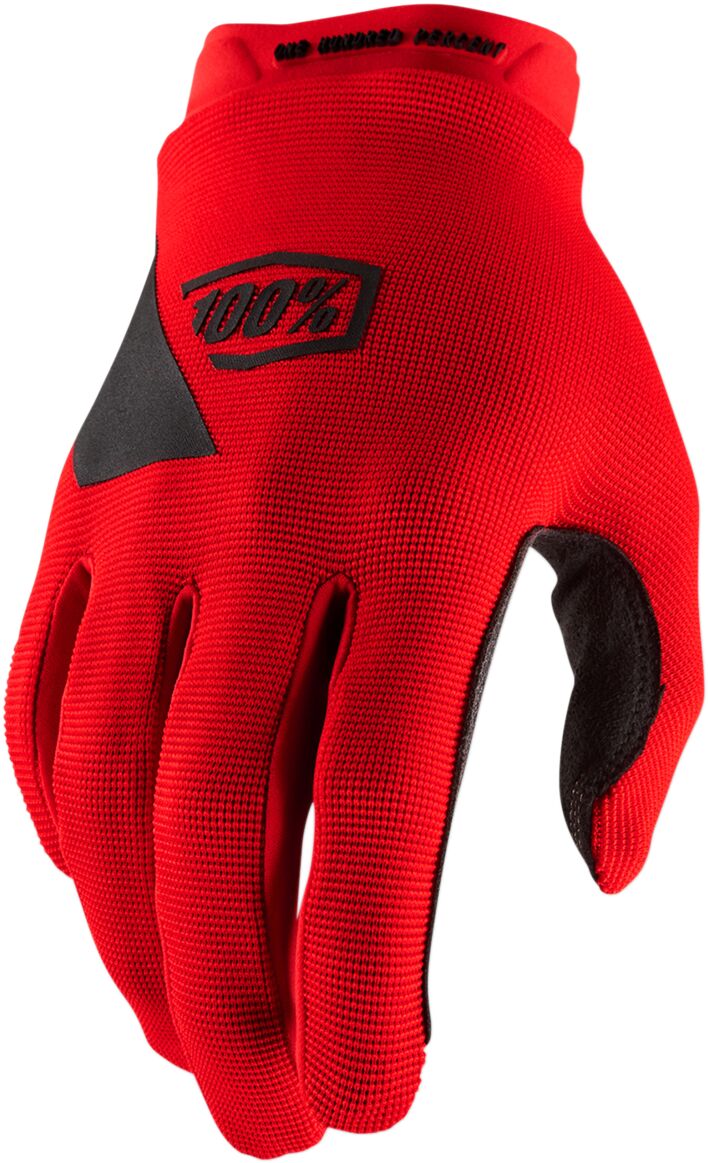 100% GLOVE RIDECAMP YTH RED MD 10012-00005