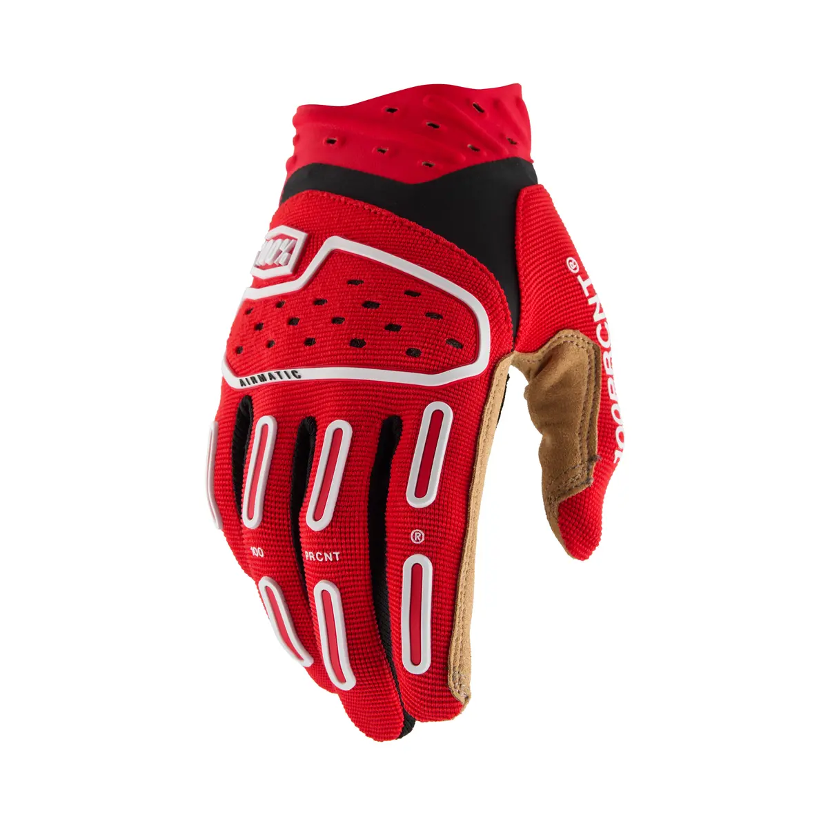 100% GLOVES AIRMATIC YOUTH RED/BLAC 10043-00007