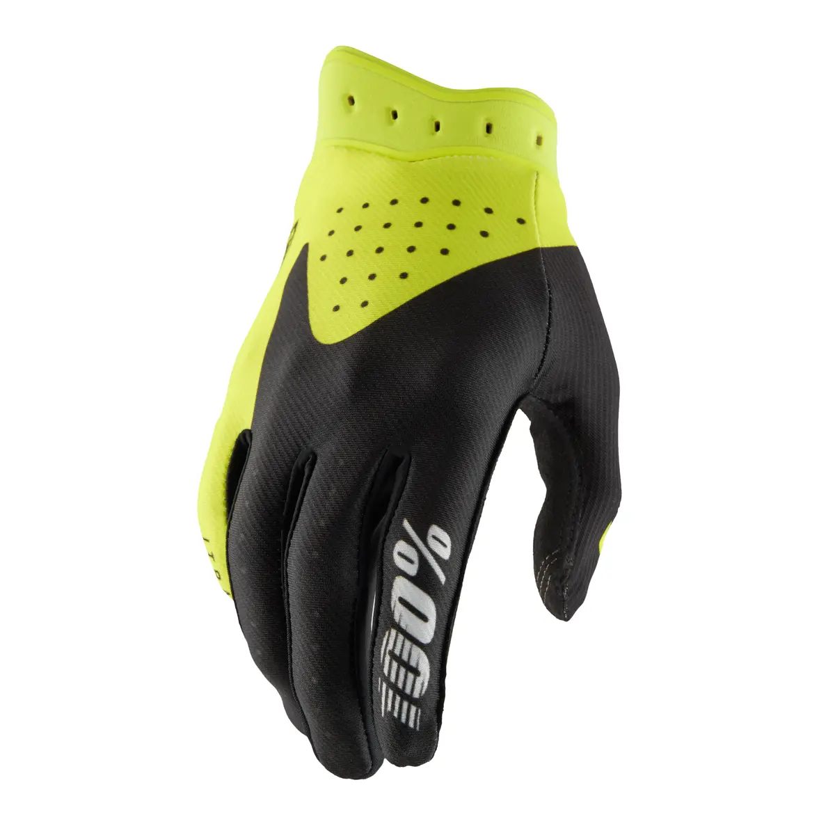 100% GLOVES ITRACK YOUTH BLACK/FLO 10045-00011