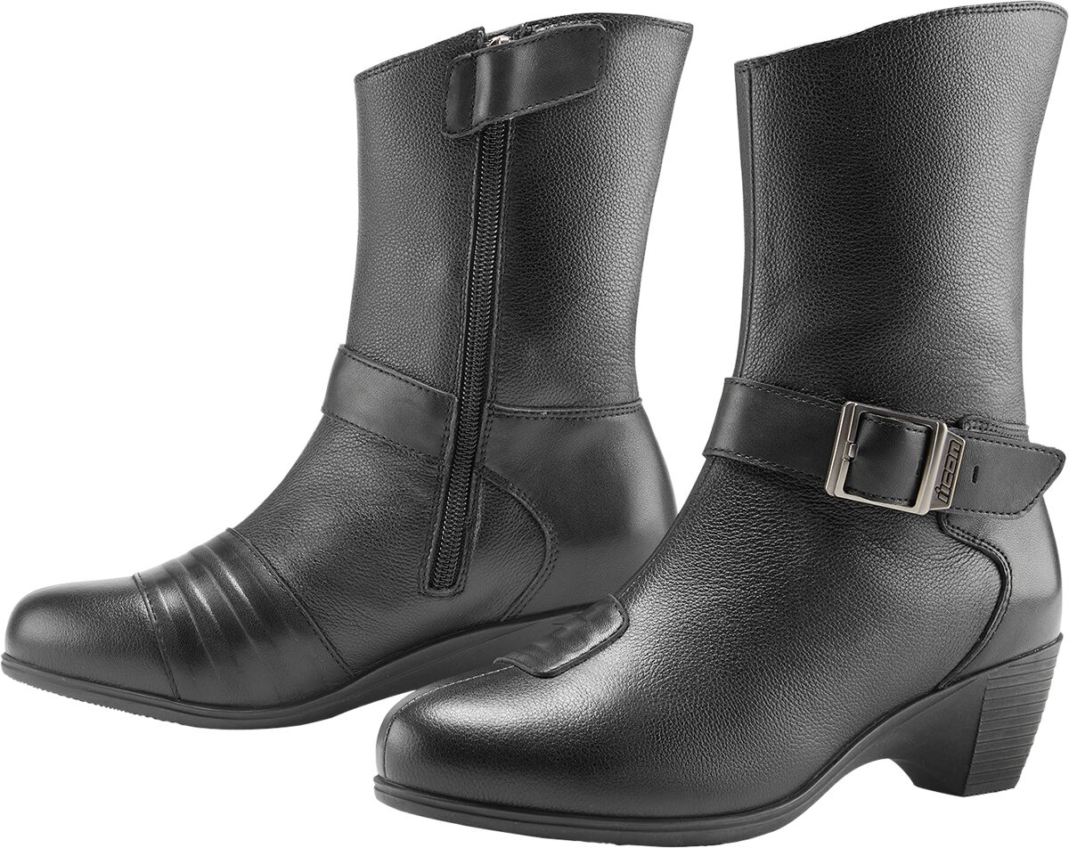 ICON BOOT WM TUSCADRO CE BLACK 8.5 3403-1192