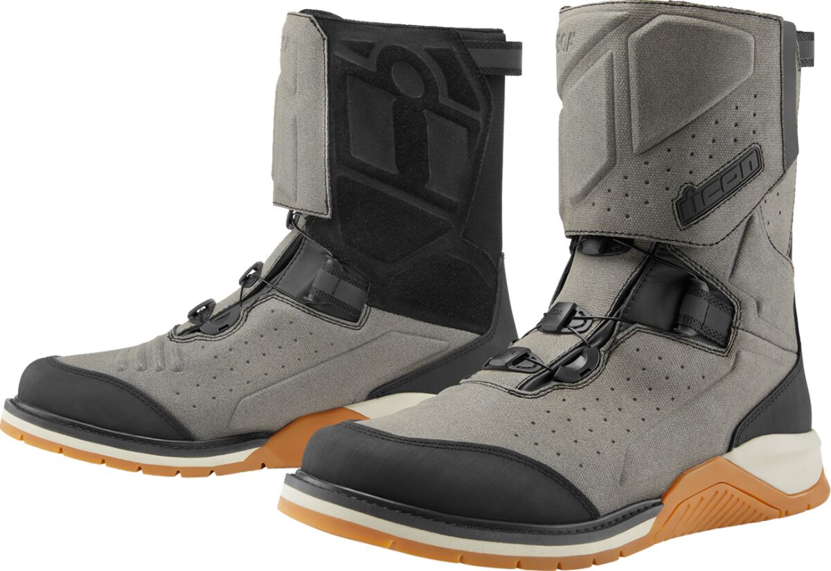 ICON BOOT ALCAN WP CE GY 7 3403-1244