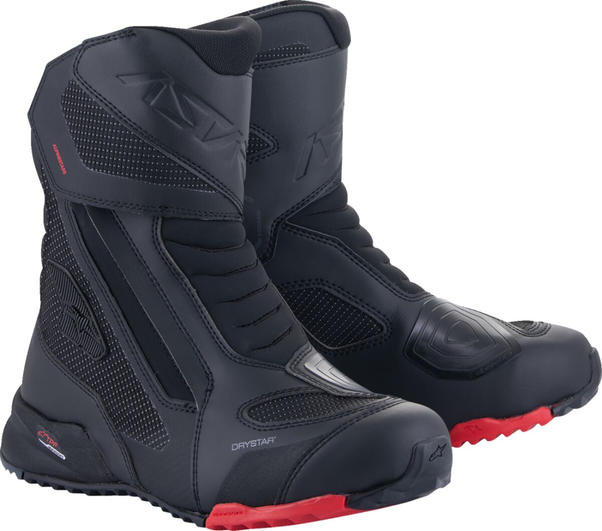 ALPINESTARS (ROAD) BOOT RT-7 DS BLK/RED 47 2443023-13-47
