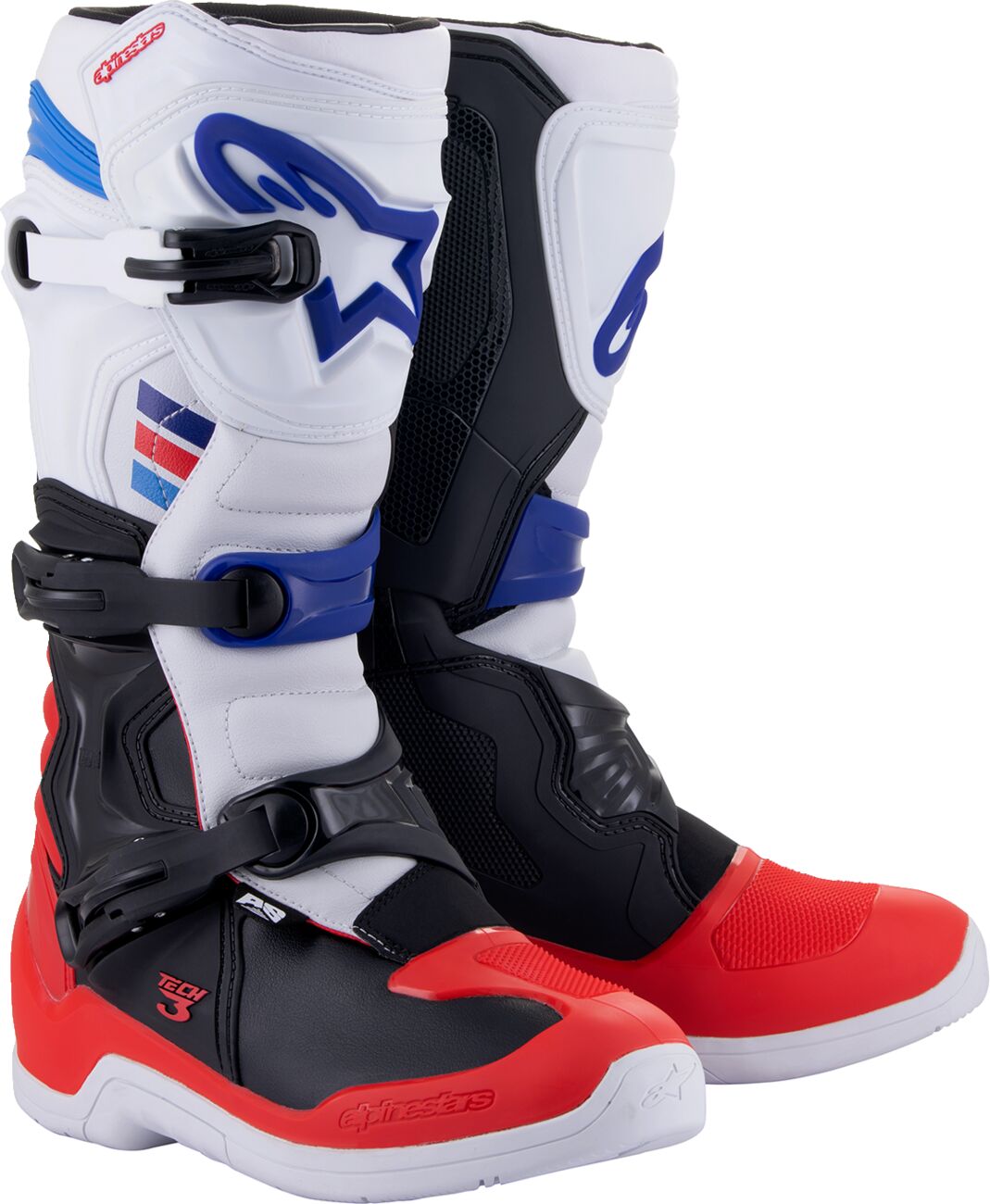 Alpinestars Μπότες Ανδρικές Tech 3 2013018-2307-7 πλαστικό λευκό ζευγάρι