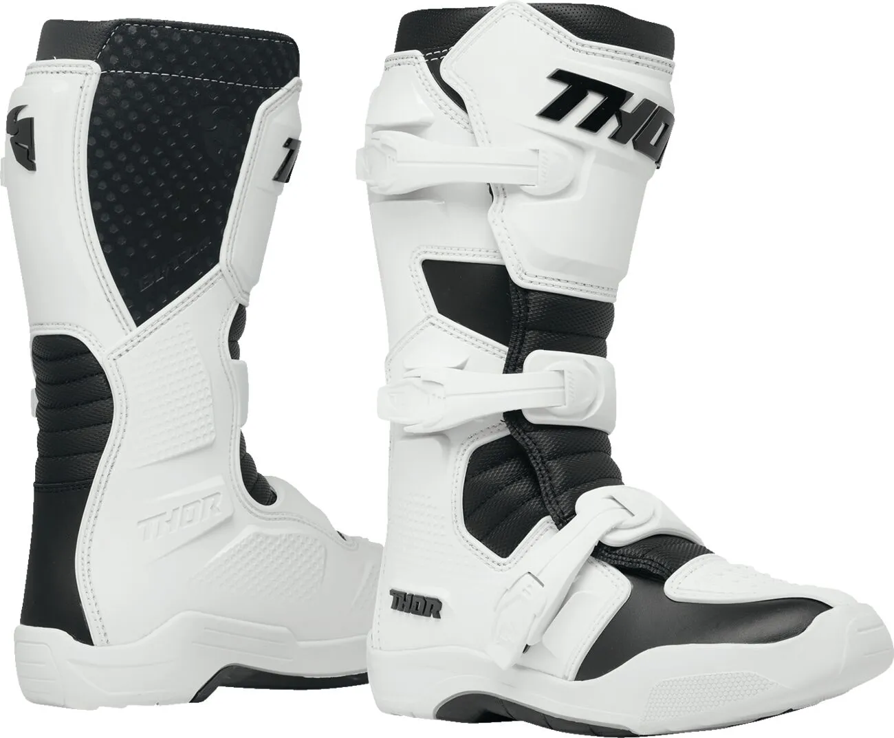 THOR BOOT WMN BLITZ XR WH/BK 5 3410-3136