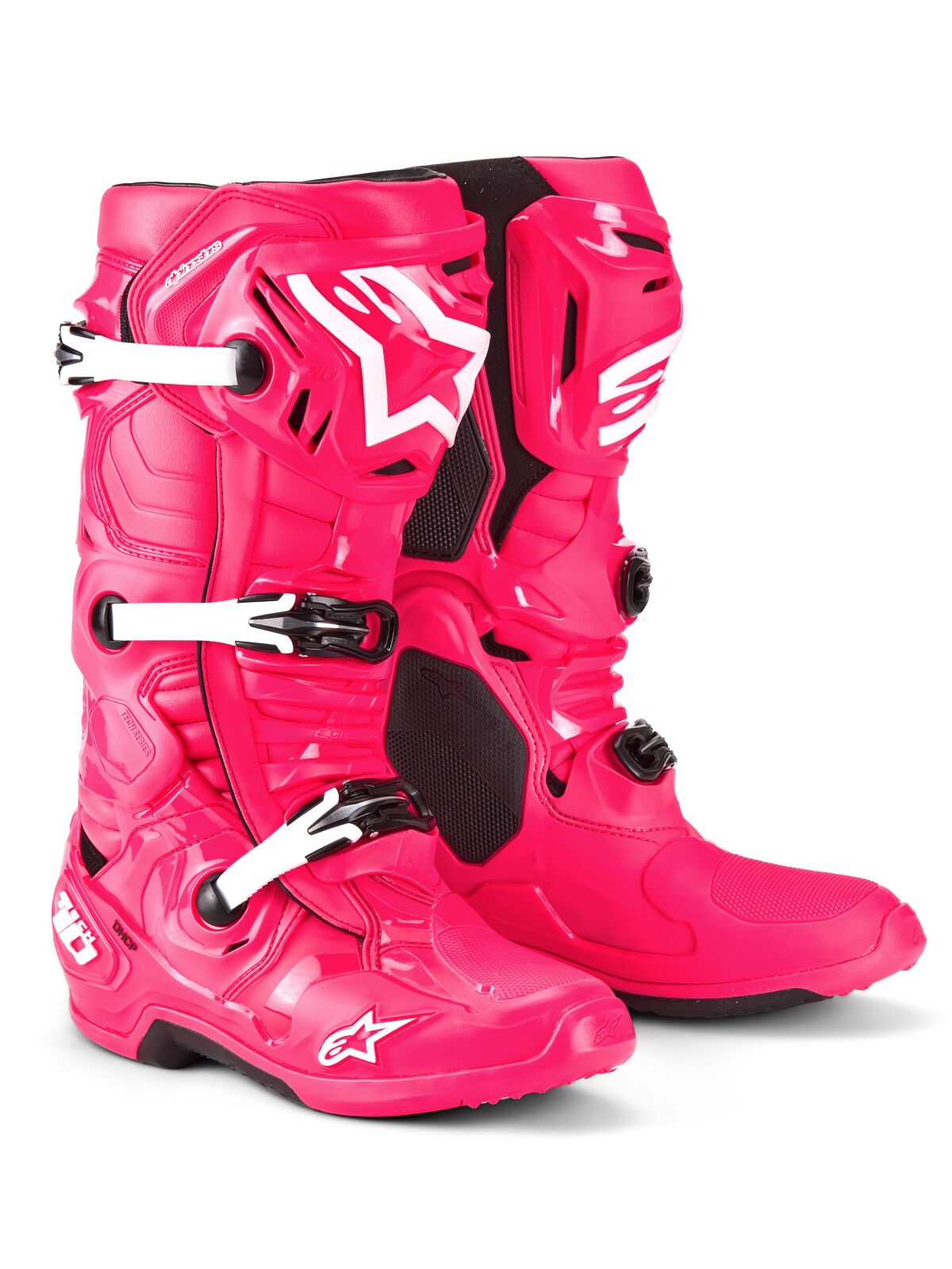 Alpinestars Μπότες Ανδρικές Tech 10 2010020-3812-7 πλαστικό pink ζευγάρι