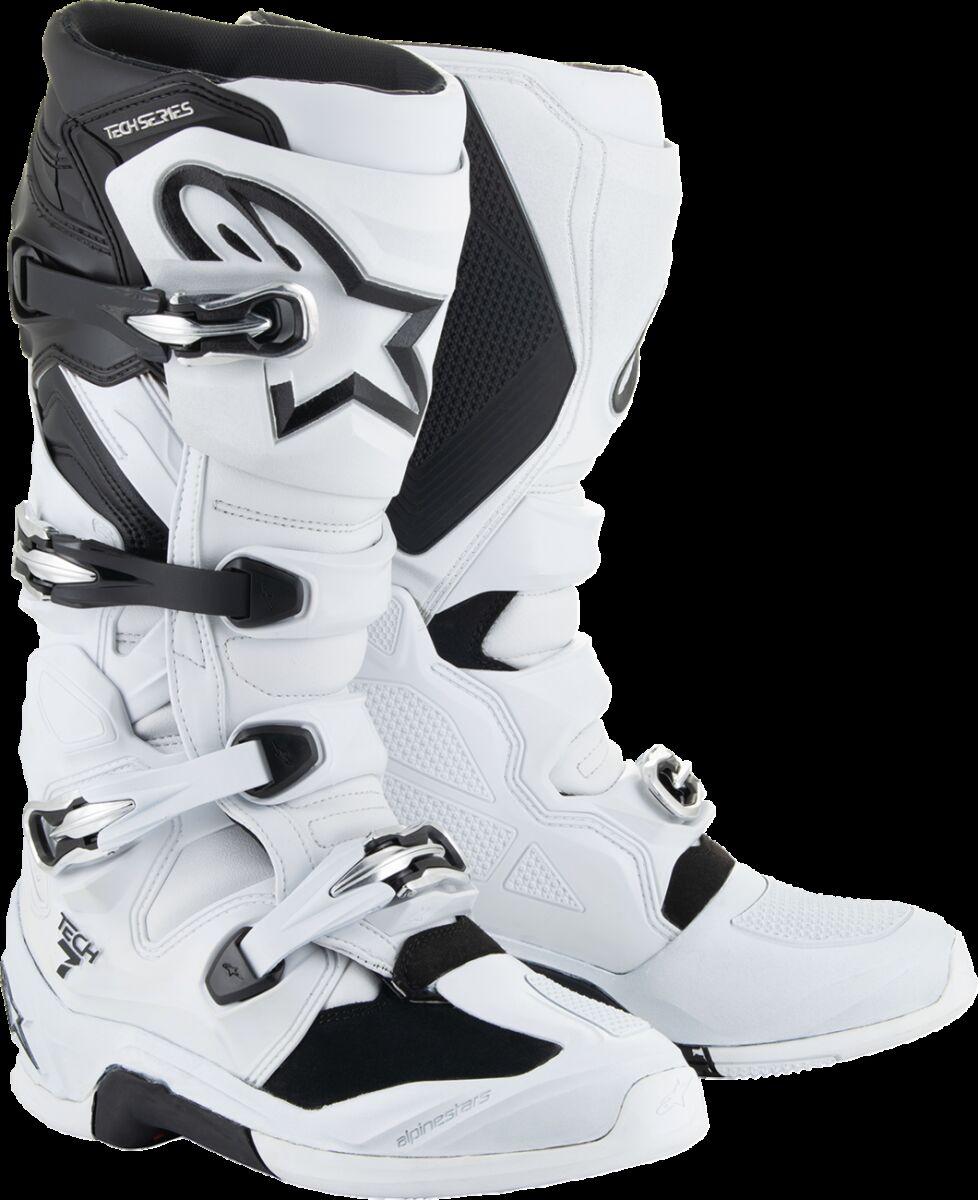 Alpinestars Μπότες Ανδρικές Tech 7 2012025-21-5 πλαστικό λευκό ζευγάρι