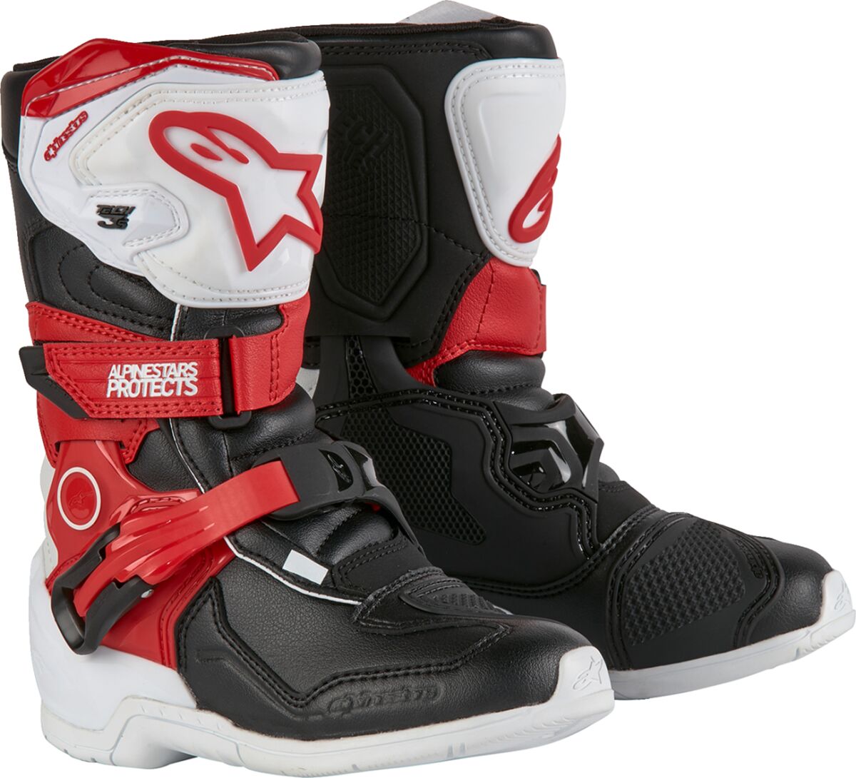 Alpinestars Μπότες ATV Off-Road Αγοριού - Κοριτσιού Tech 3S 2014524-2030-10 πλαστικό κόκκινο ζευγάρι