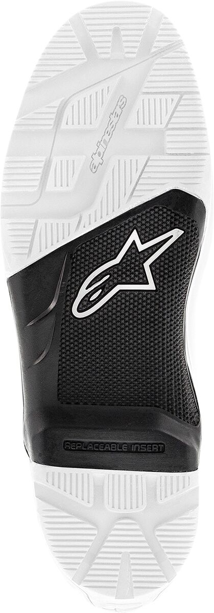 ALPINESTARS(MX) SOLE T-7 ENDURO BLACK/WT SZ 13 25SU891E-12-13