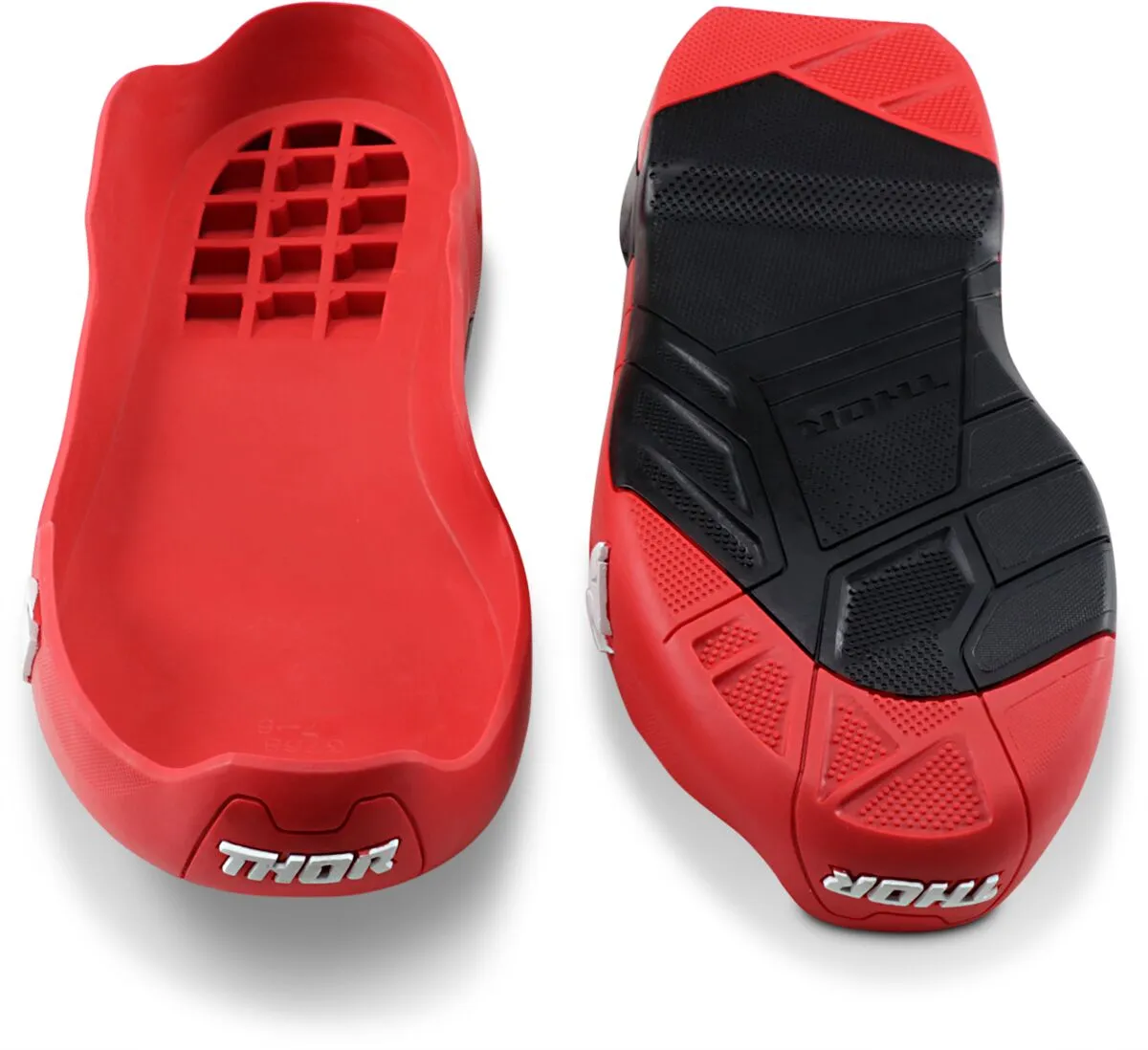 THOR BOOT OUTSLRADIAL BK/RD 11 3430-0910