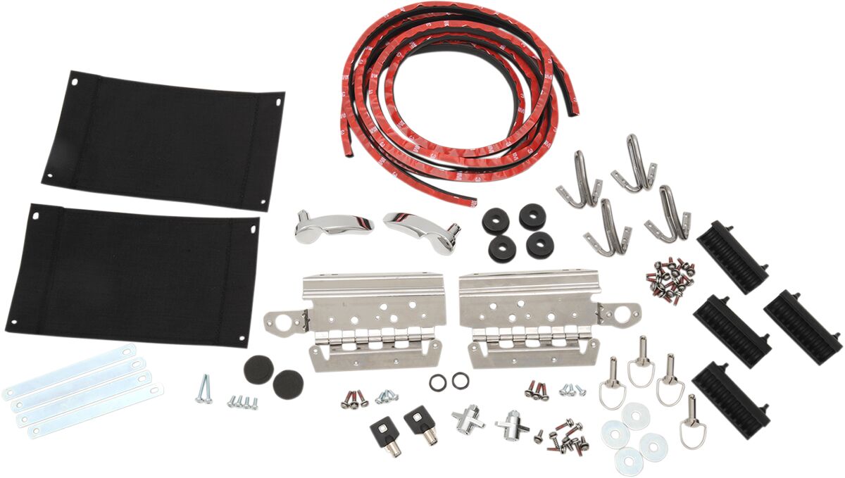DRAG SPECIALTIES HARDWARE SADDLEBAGS 14-25 S77-0150K