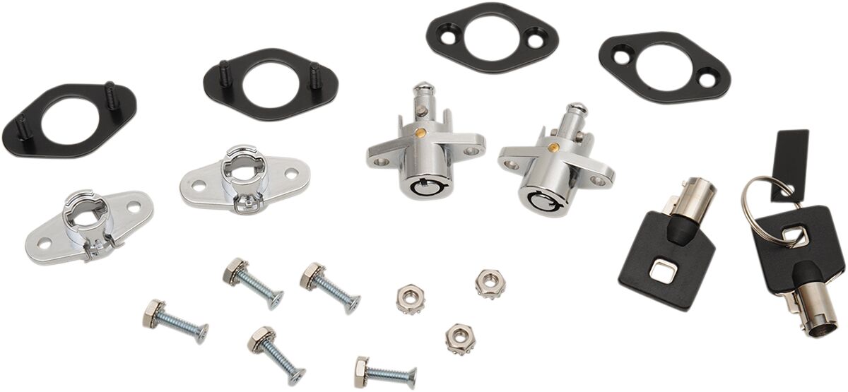 DRAG SPECIALTIES SOFT SADDLEBAGS LOCK KIT S77-0151