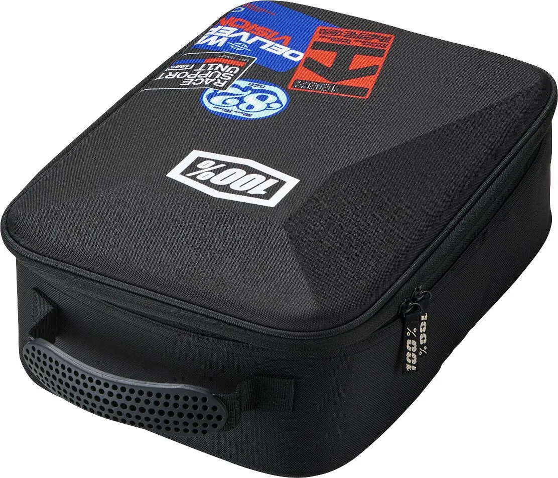 100% CASE GOGGLE 100% VALISE BLACK 29014-10004