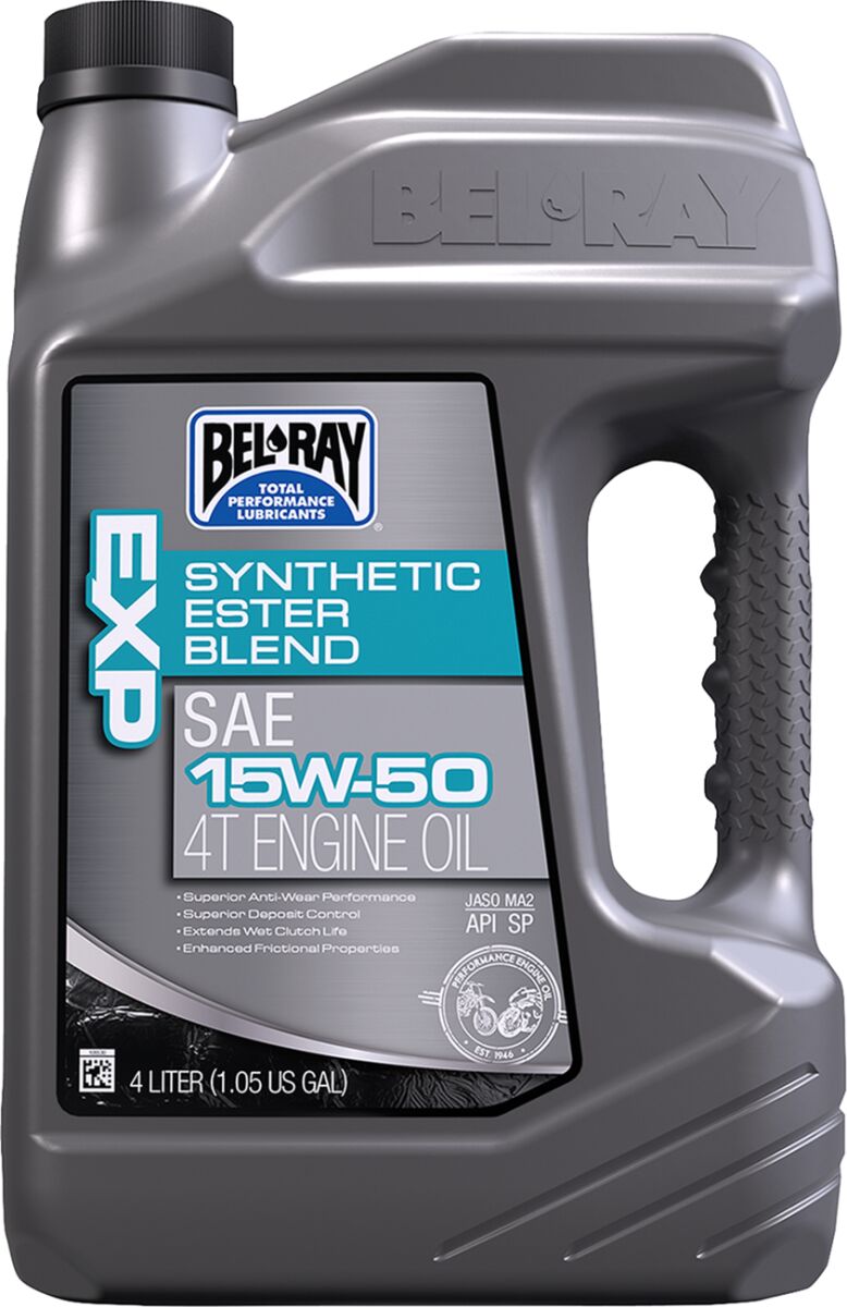 BEL-RAY OIL EXP BLEND 4T 15W-50 4L 99130-B4LW