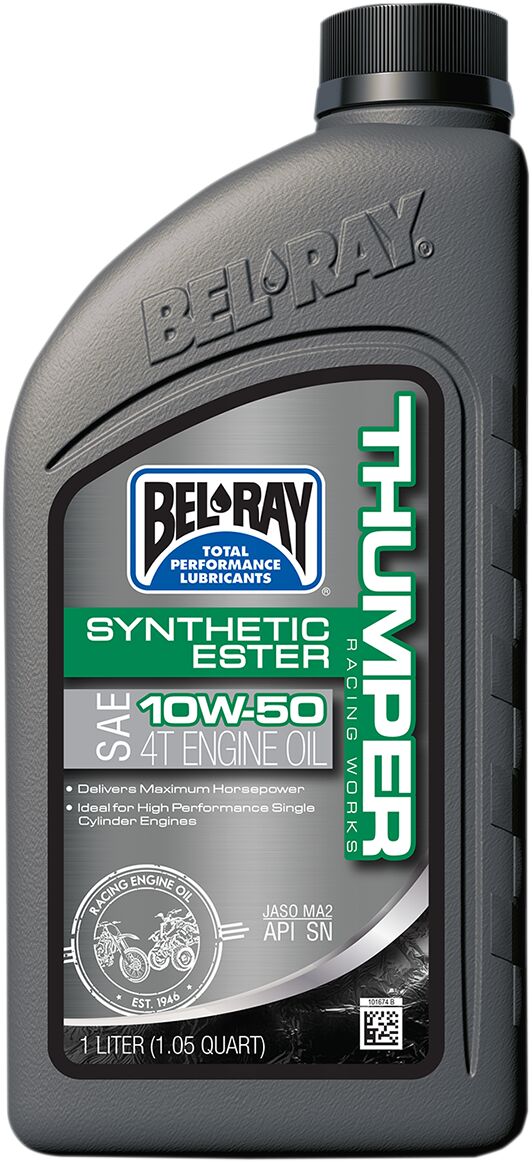 BEL-RAY OIL THUMPER FULL SYN 10W-50 1L 99550-B1LW