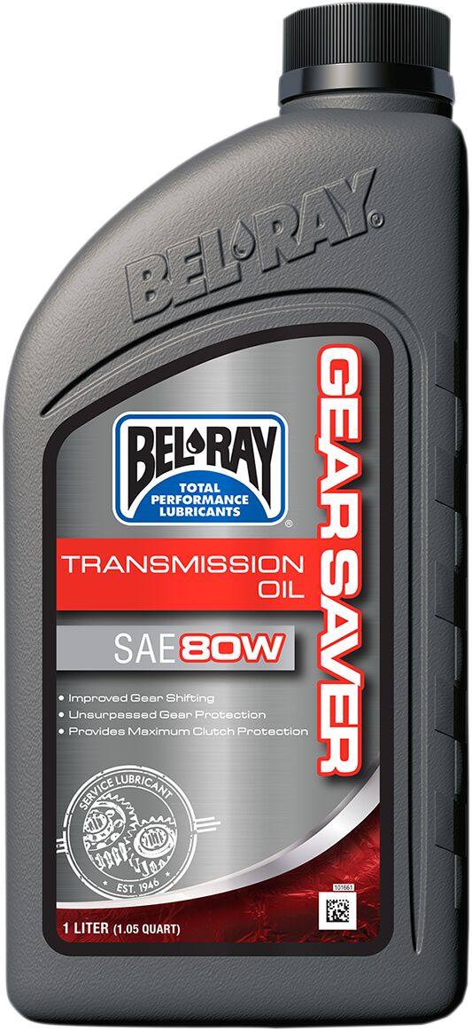 BEL-RAY OIL TRANS GEAR SAVER 80W 1L 99250-B1LW
