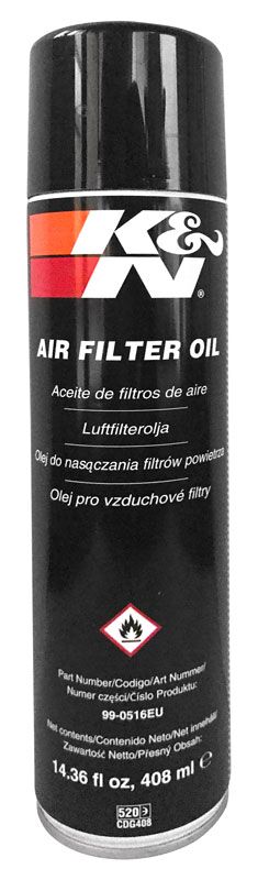 K & N AIRFILTER OIL 408ML/14.36 FLOZ 99-0516EU