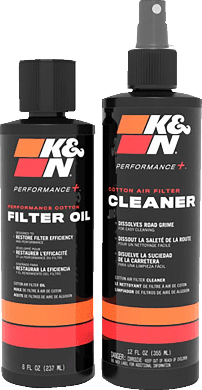 K & N AIR FILTER CARE KIT BLACK 99-5050BK
