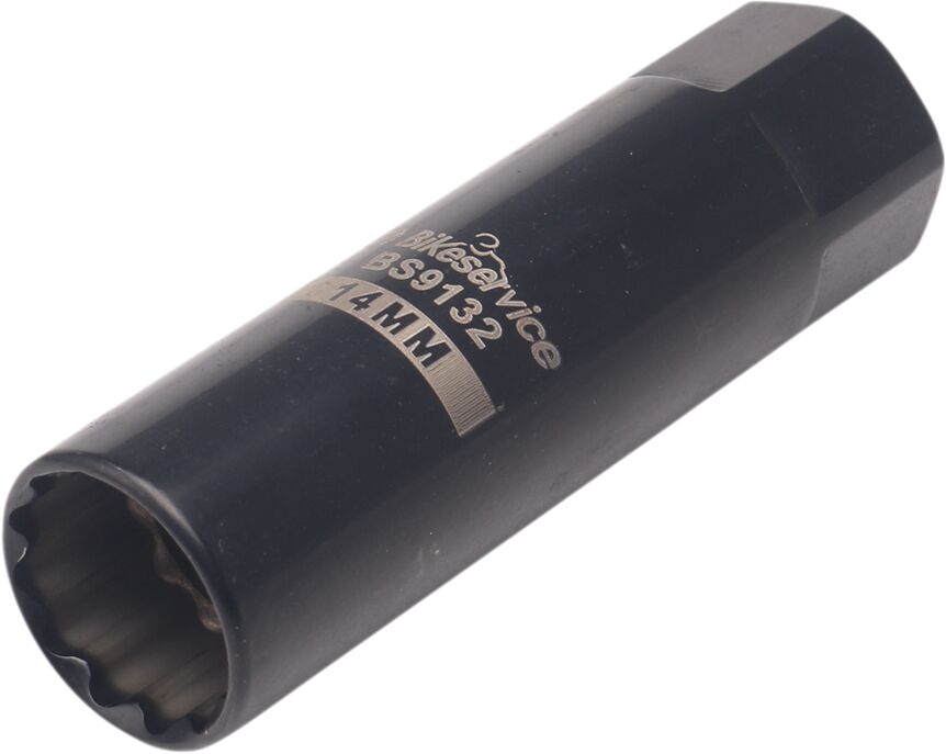BIKESERVICE TOOL THIN PLUG SOCKT 14MM BS9132