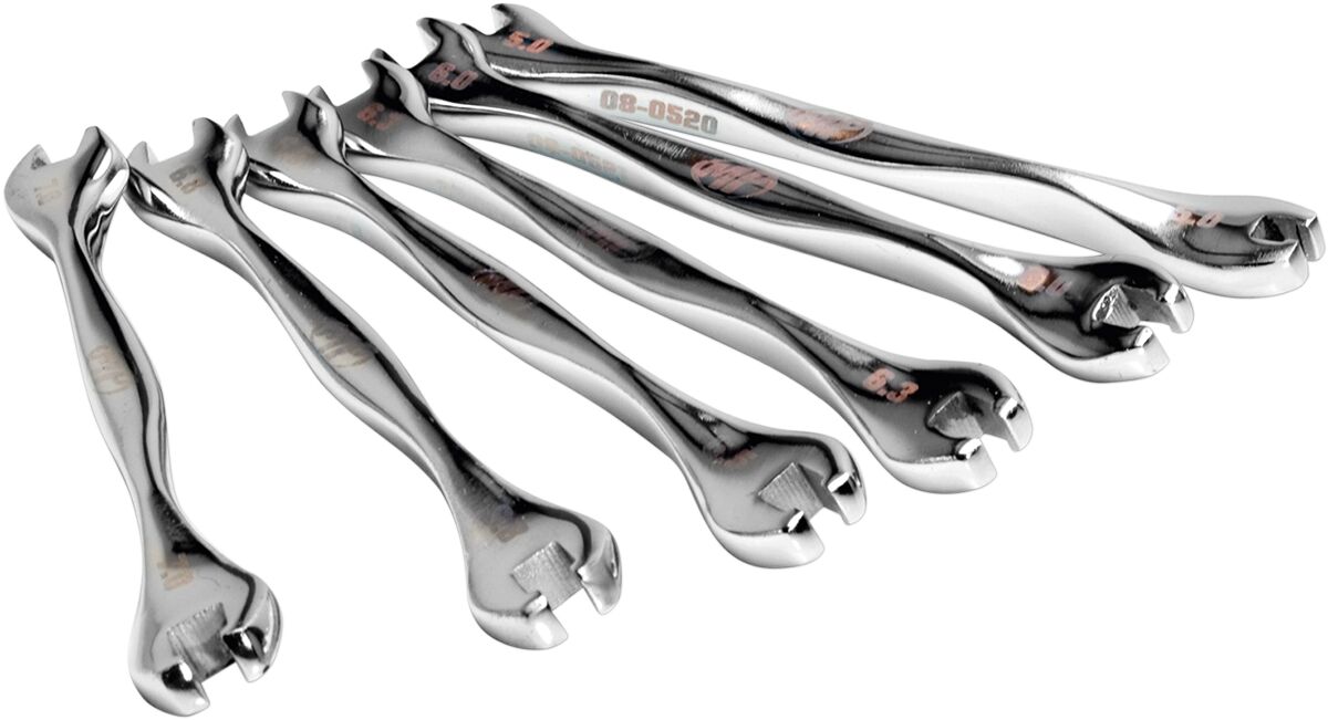 MOTION PRO TOOL SPOKE WRENCH SET-6 08-0526